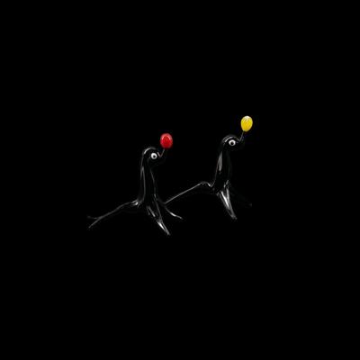 Murano Style Glass Seals