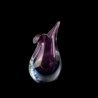 Purple Murano Glass Sculpture