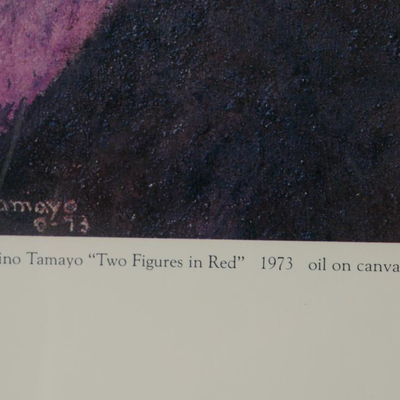 1983 Exhibition Poster by Rufino Tamayo (1899-1991)