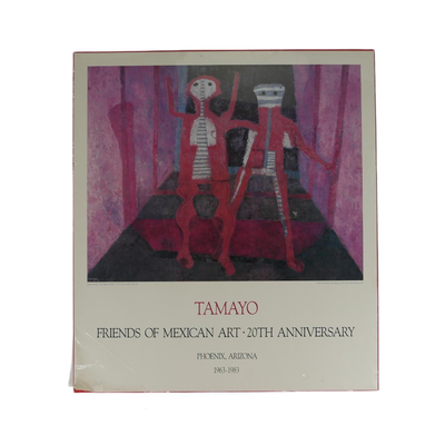 1983 Exhibition Poster by Rufino Tamayo (1899-1991)