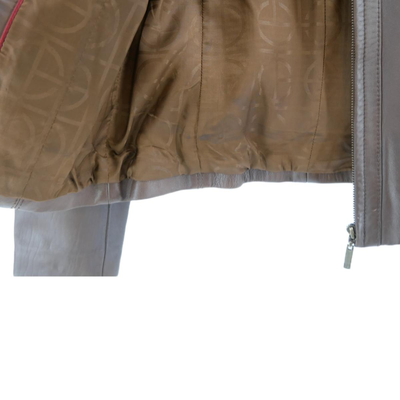 Cole Haan Leather Jacket XS