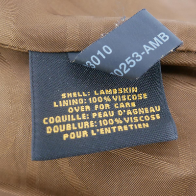 Cole Haan Leather Jacket XS