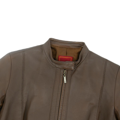 Cole Haan Leather Jacket XS