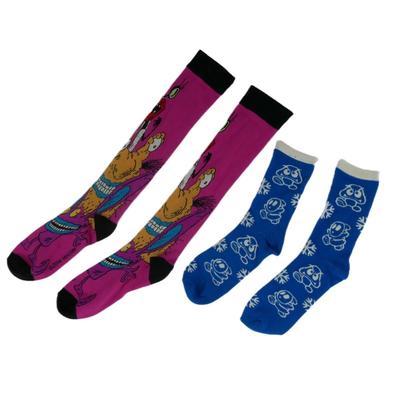 Two Pairs Novelty Socks