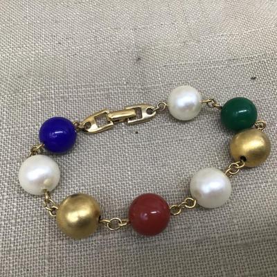 Vintage Napier Beaded Bracelet