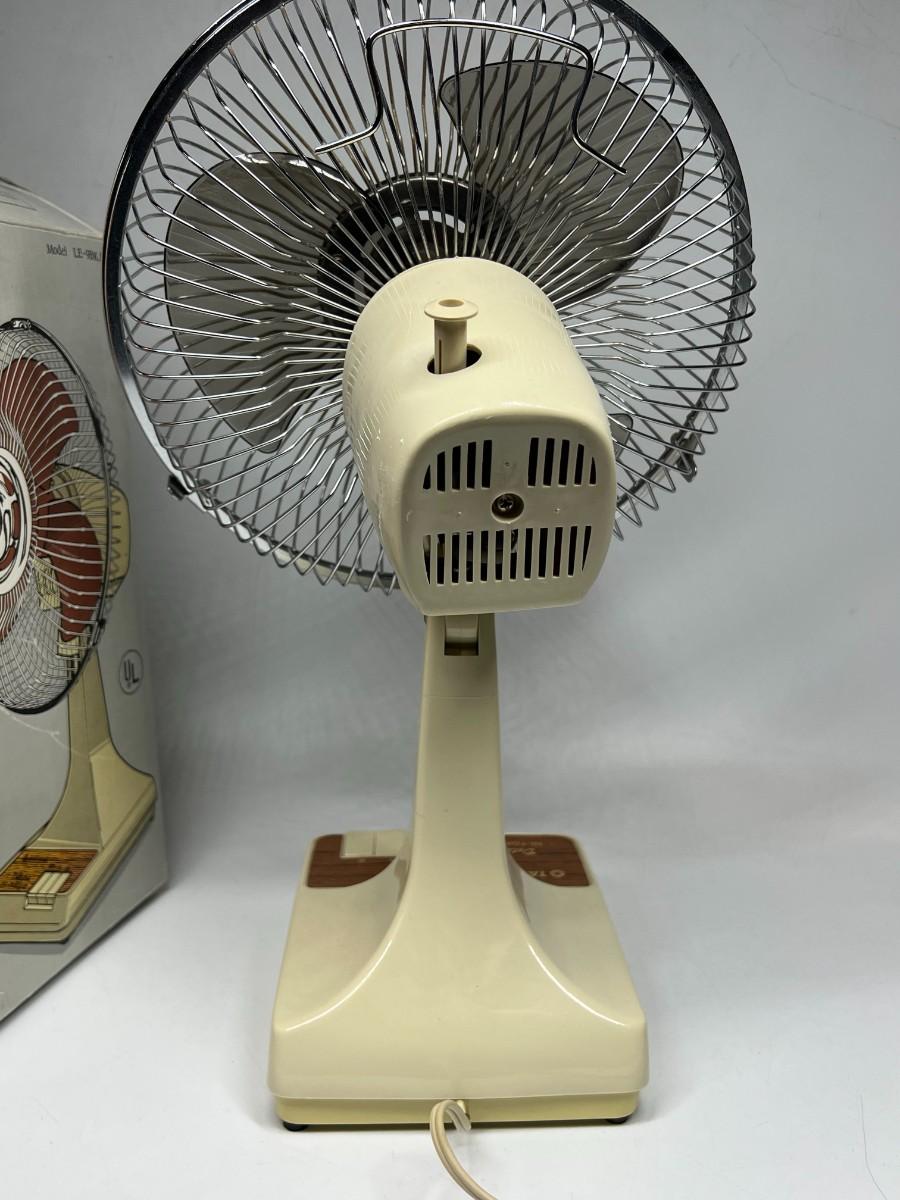 Vintage Tatung Rotating Oscillating 2-Speed Deluxe Hi-Torque Desk Fan Desk  Fan with Original Box | EstateSales.org