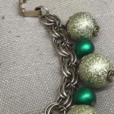 Vintage Ball Charm Bracelet