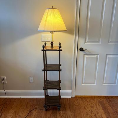 Floor Lamp With Shelves (BR-MK)