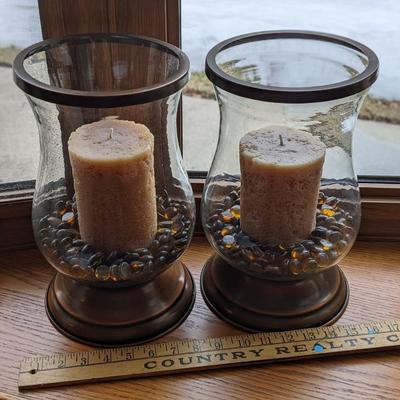 2 Candle Home Decor