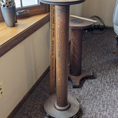 Antique Oak Stand