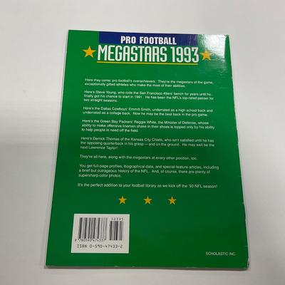 -42- SPORTS | 1993 Mega Stars Pro Football Scholastic Book