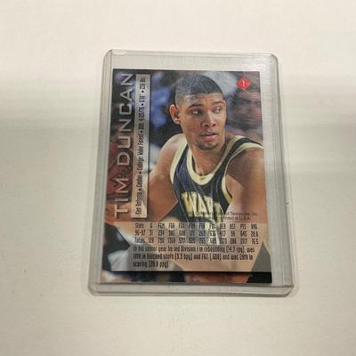 -45- SPORTS | 1997 Collectors Edge Tim Duncan | First Pick