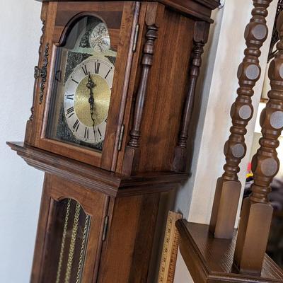 Vintage Emperor Grandfather Clock Model 120