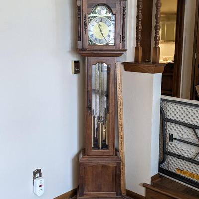 Vintage Emperor Grandfather Clock Model 120