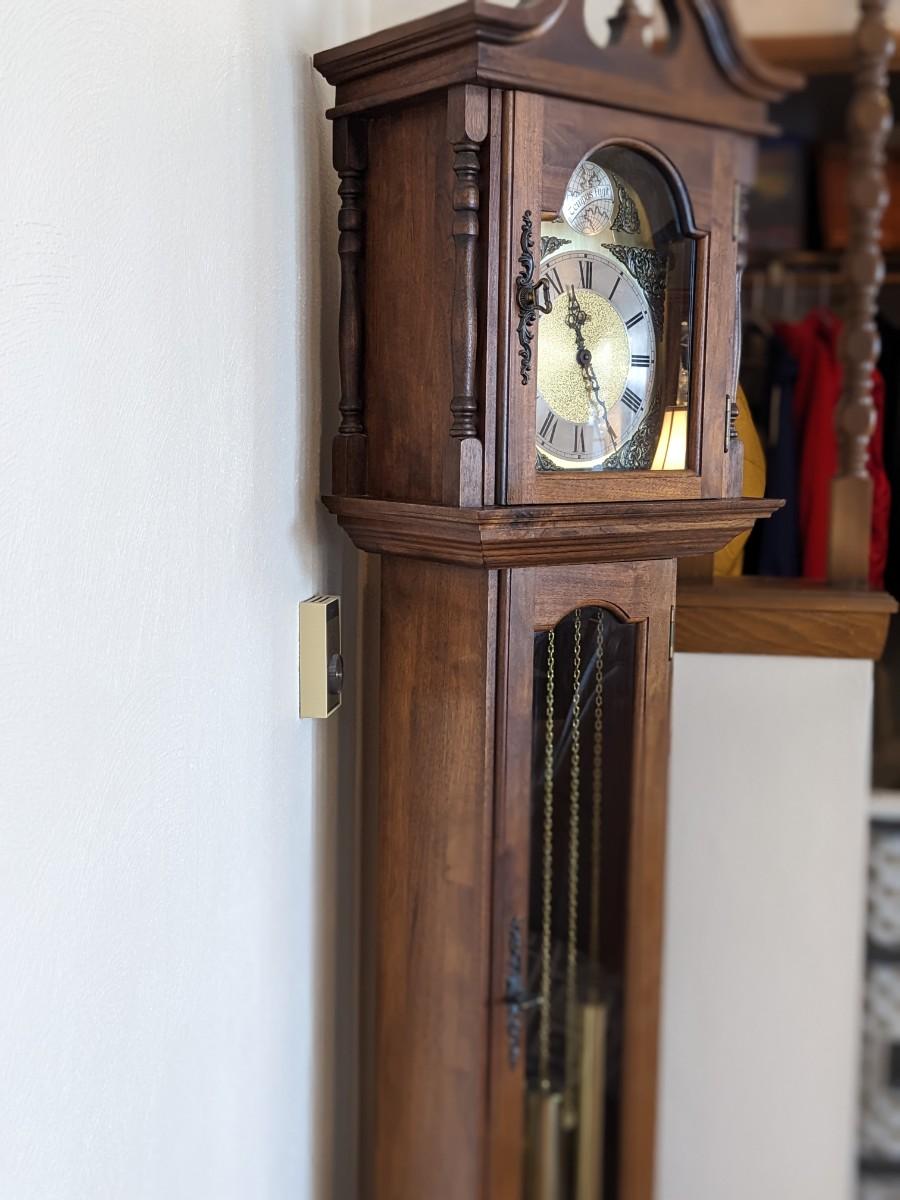 Vintage Emperor Grandfather Clock Model 120