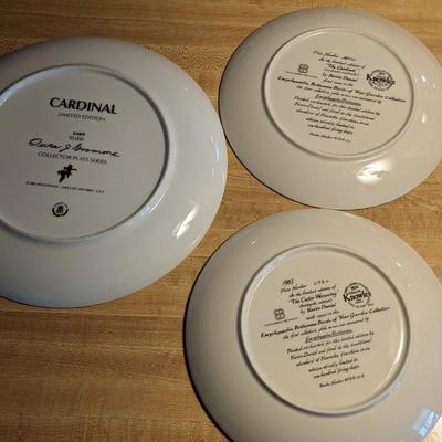 Set of 3 NIB Collector's Plates