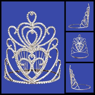 Authentic Beauty Pageant Sash & Crown #16