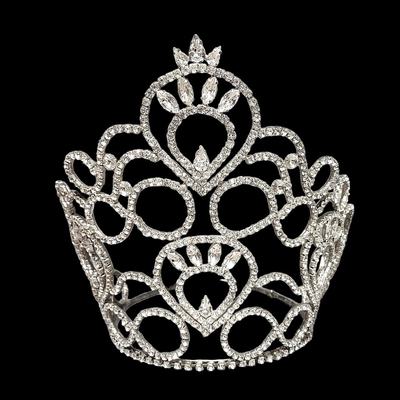 Authentic Beauty Pageant Sash & Crown #15
