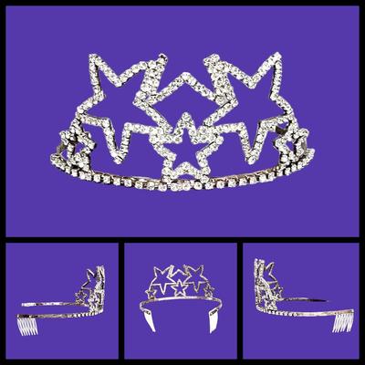 Authentic Beauty Pageant Sash & Crown #12