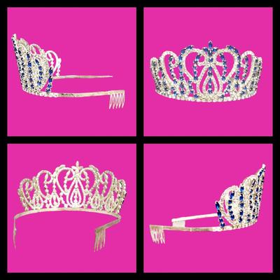 Authentic Beauty Pageant Sash & Crown #9