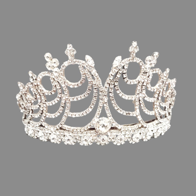 Authentic Beauty Pageant Sash & Crown #8