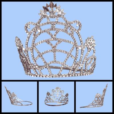 Authentic Beauty Pageant Sash & Crown #7