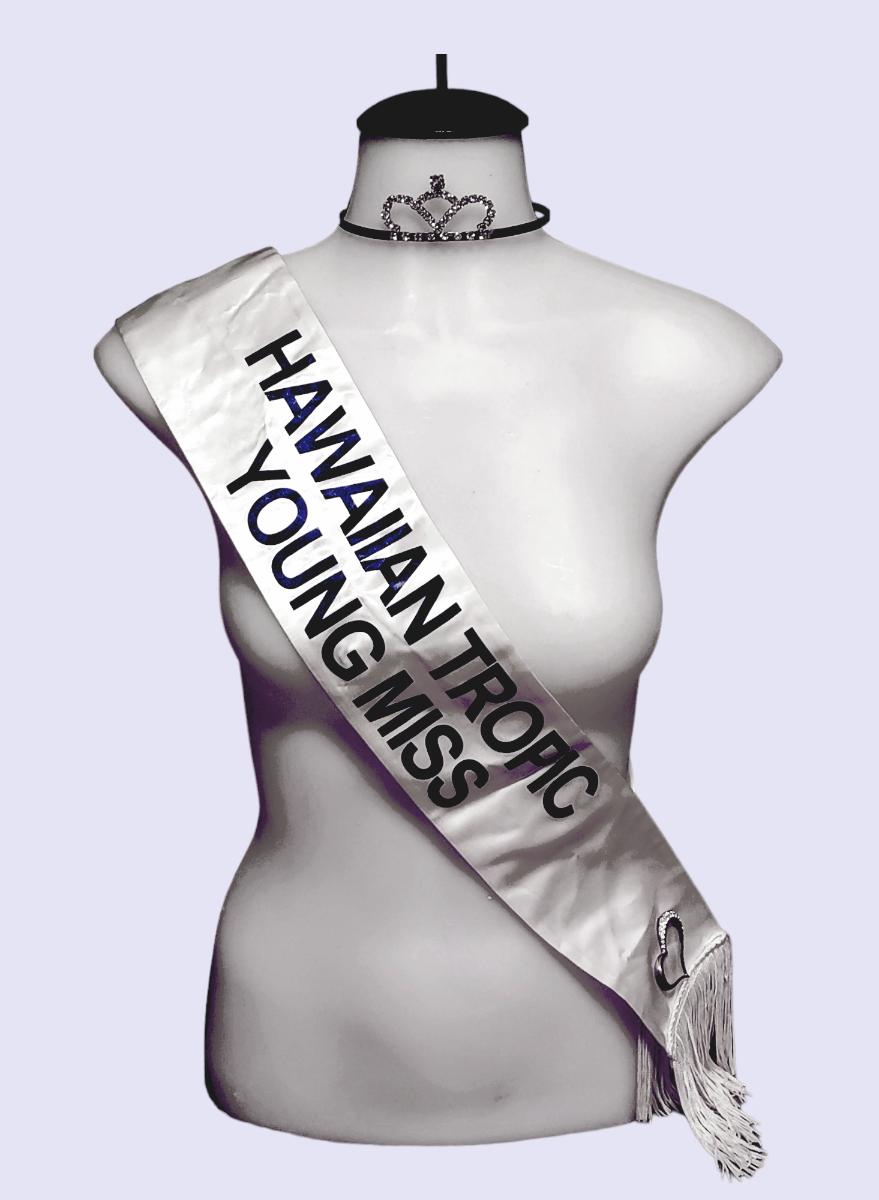 Authentic Beauty Pageant Sash & Crown 5