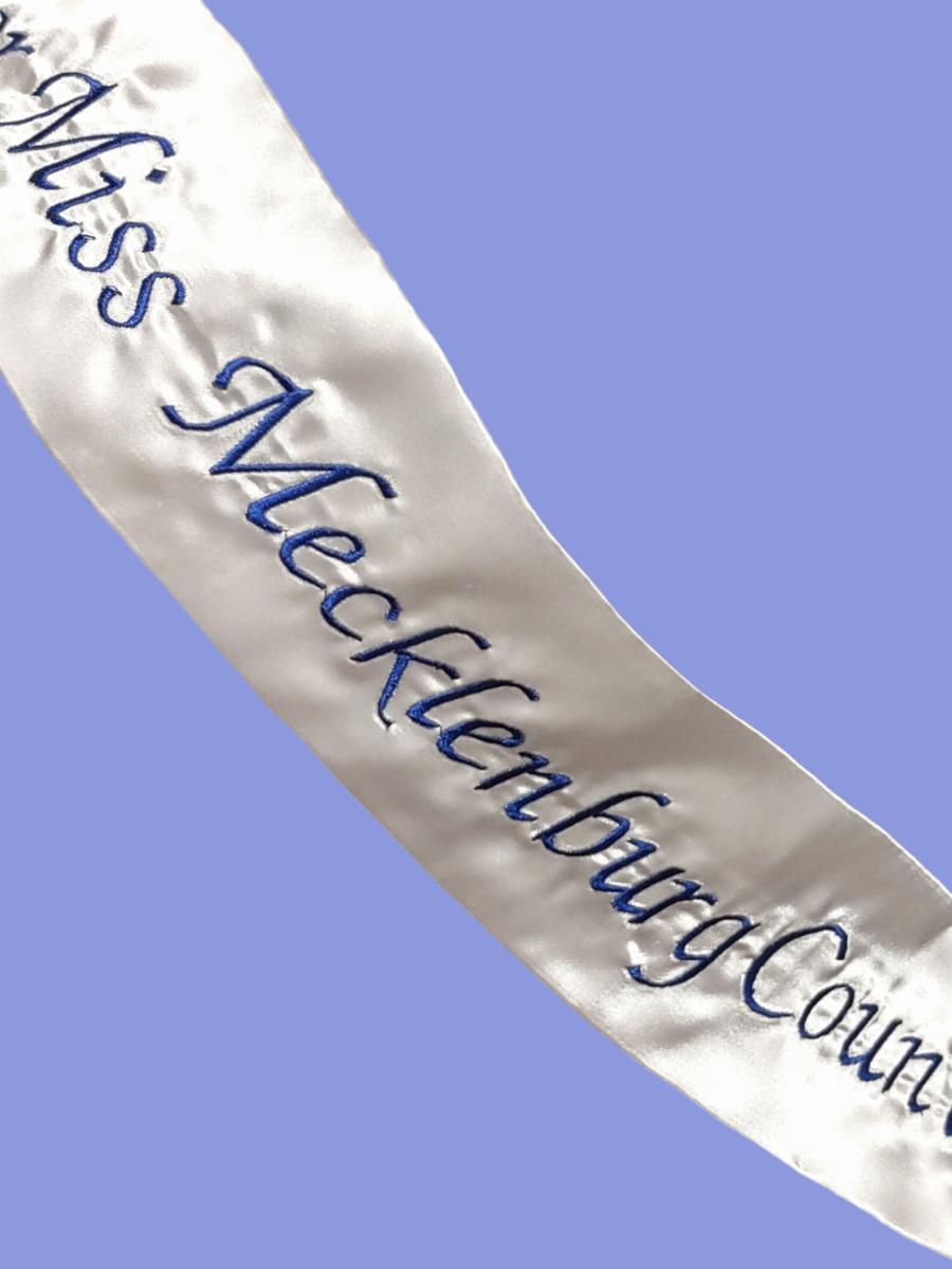 Authentic Beauty Pageant Sash & Crown 2