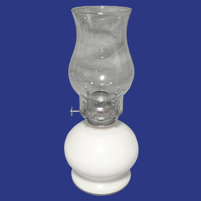 Vintage Lamplight Farms Victoria Rose Oil Lamo