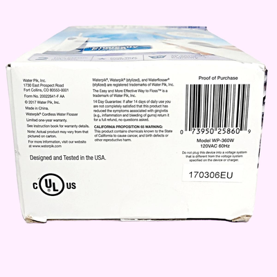 Waterpik Cordless Water Flosser