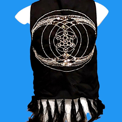 H & M Women's Fringed Vest