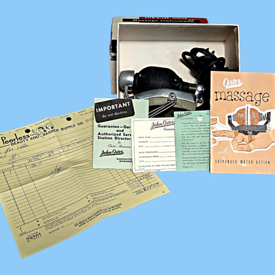 Vintage Oster STIMâ–ªUâ–ªLAX Junior Massage Instrument