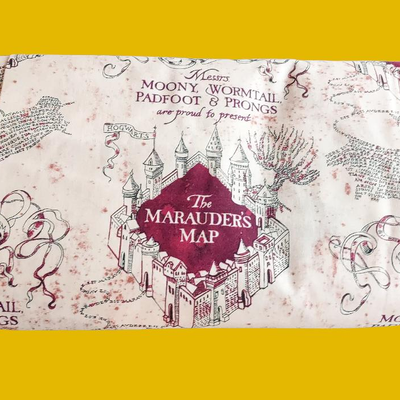 Harry Potter Fabric & Vintage Aunt Martha's Iron On Transfers