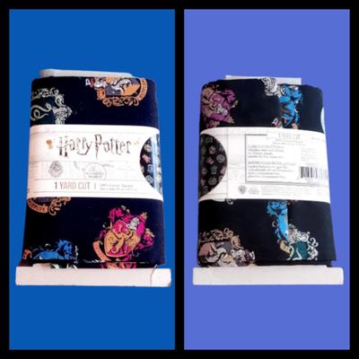 Harry Potter Fabric & Vintage Aunt Martha's Iron On Transfers