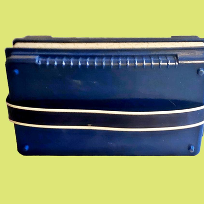 Vintage 1955 Emenee Keyboard Accordian Toy