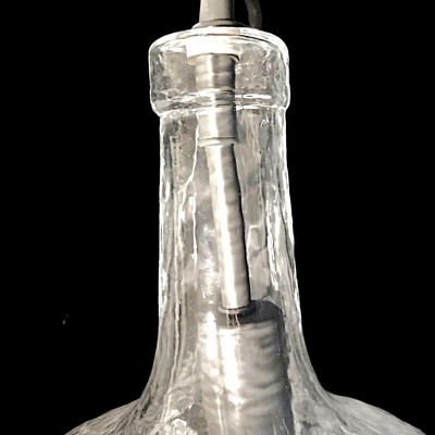 allen + roth Glass Jar Mini Pendant Light