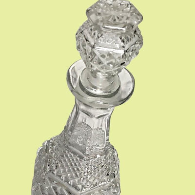 Vintage Anchor Hocking Wexford Decanter & Stopper