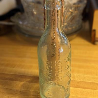 Antique Bon Ton Bottling Co Bottle