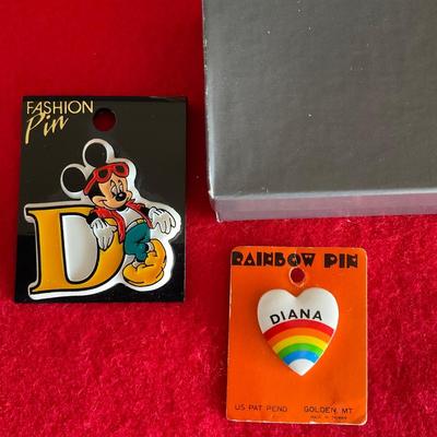 Two Fashion Pins