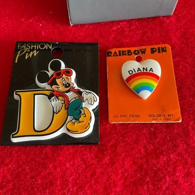 Two Fashion Pins