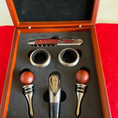 Bar Set in wooden box