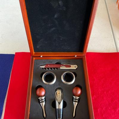 Bar Set in wooden box