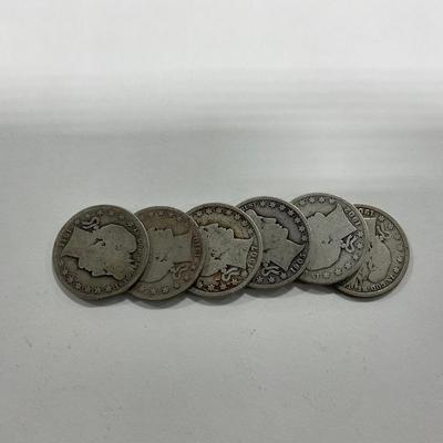 -92- COINS | 90% Silver Barber Halfs