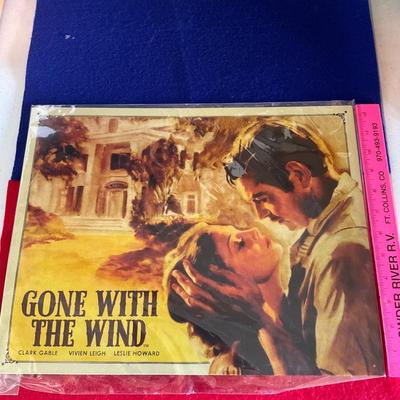 16â€x 12â€ Gone With The Wind Metal Sign.
