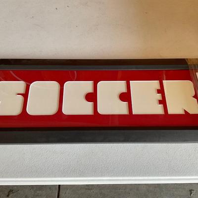 Soccer sign