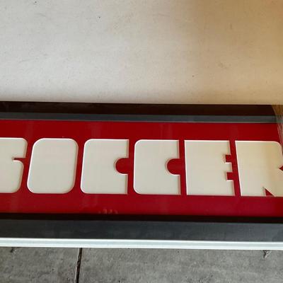 Soccer sign