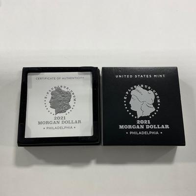 -116- COINS | 2021 Morgan Silver Dollar MS70 Advance Release Issue