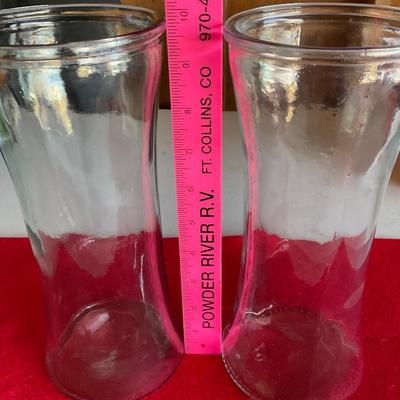 Heavy Glass Vases