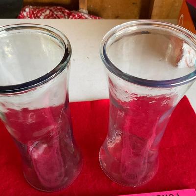 Heavy Glass Vases