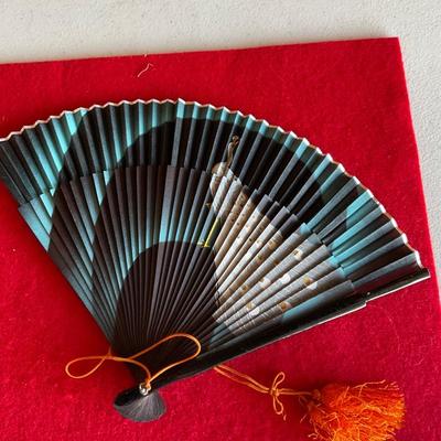 Vintage. Fan and wall art